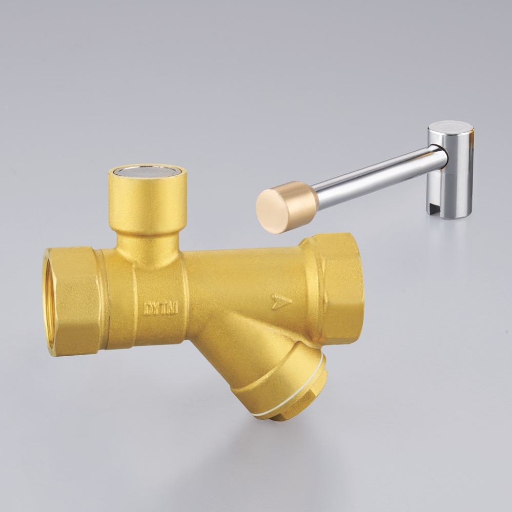 216-2 Lockable Brass Strainer filter Ball Valve 216-2 Lockable Brass Strainer filter Ball Valve
